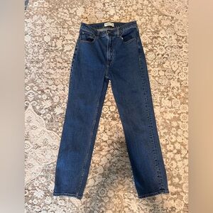 Abercrombie & Fitch The Ankle Straight Ultra High Rise Jeans